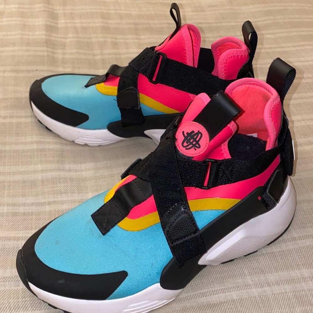 Nike multicolor mid top sneakers - Picture 5 of 7